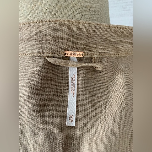 Free People Victorian Boho Neutrals Jacket - Picture 8 of 9